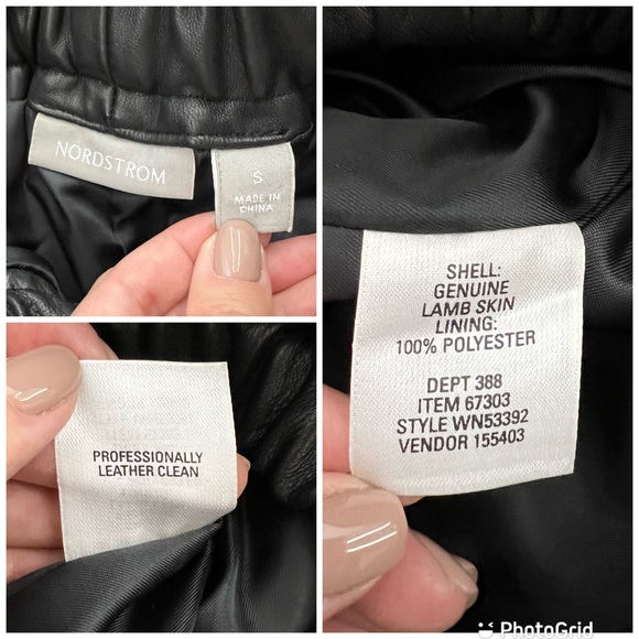 Nordstrom leather pants - Picture 9 of 17